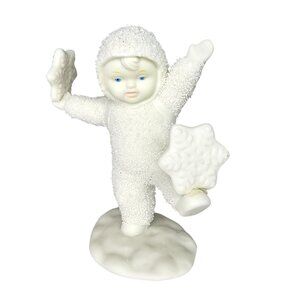 Department 56 Snowbaby Figurine "Snowflakes Are Special" 2001 Collectible